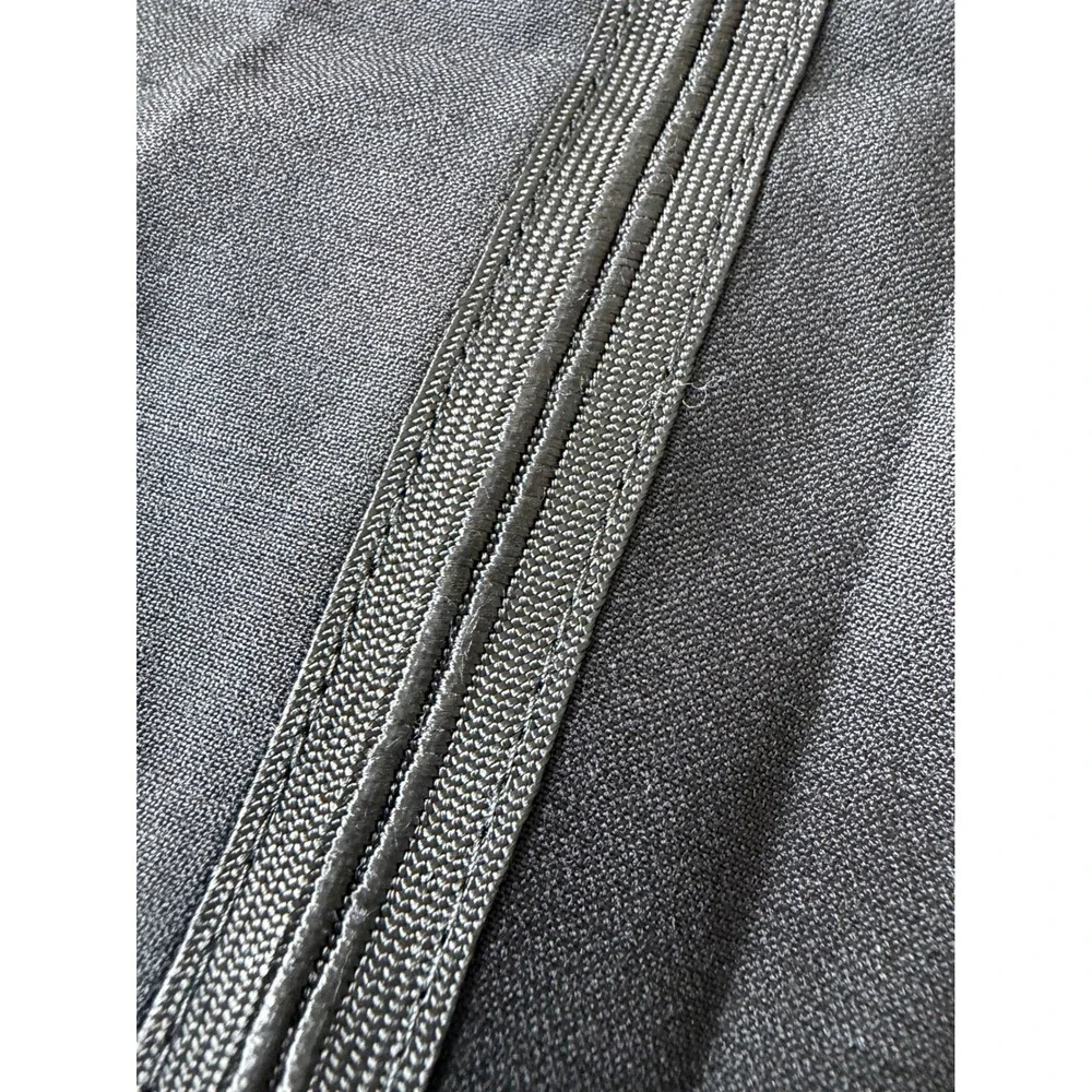 Roberto Zanieri Mens Black 100% Wool Pleated Tuxedo Pants Made in Italy Size 42